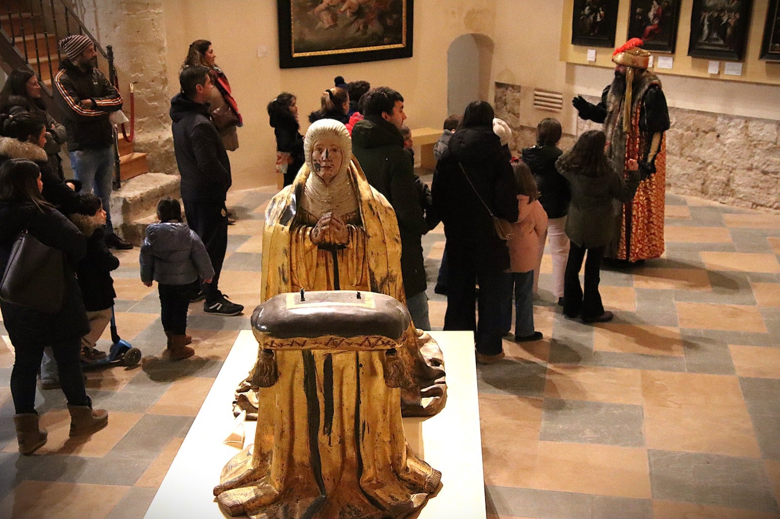 El paje de Baltasar al que le gustan las obras de arte de Rioseco